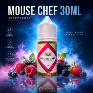 美國 MOUSE CHEF 廚師莓果 30ML 小煙油 菸油 電子煙油 果汁 E-JULCE E-LIQUID