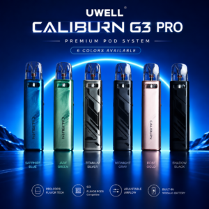 正版 UWELL Caliburn G3 PRO 咖哩棒G3 PRO 主機套裝 石中劍 王者之劍 空煙彈 替換倉 空油倉