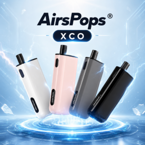 正版 AirsCream AirsPops XCO 氣泡XCO 電子煙主機 主機 空煙彈 重複填充