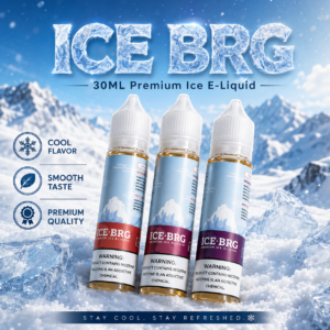 美國 ICE BRG 冰山煙油 30ML 小煙 煙油 蒸氣果汁 E-JULCE Vape E-LIQUID 電子煙油