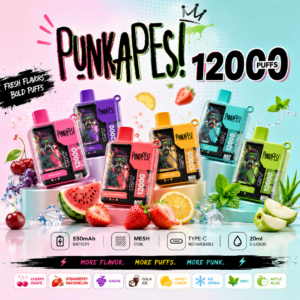 泰國 Punkapes 12000口 Disposable Pod 一次性電子煙